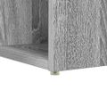 vidaXL Stôl Sivý Sonoma Kompozitné drevo 108 x 55 x 103.5 cm