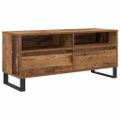 vidaXL TV skrinka so zásuvkou Staré drevo 100 x 34,5 x 44,5 cm
