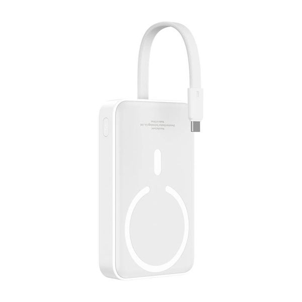 Baseus Mini 10000mAh 30W magnetická powerbanka (biela) Bayern Edition