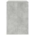 vidaXL Kabinet na práčku Betónová 87 x 60 x 89 cm Kompozitné drevo