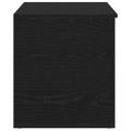 vidaXL Úložná krabica Čierny dub 84 x 42 x 46 cm Kompozitné drevo