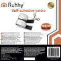 Suchý zip samolepivý Ruhhy 25806 5 m x 5 cm čierny