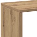 vidaXL Rozdeľovacia knižnica dub artisan 102x29x103,5 cm kompoz.drevo