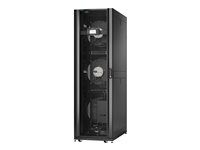 Rack air-conditioning cooling system chilled water - 380 - 415 V - čierna - 42U