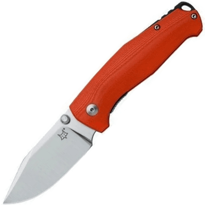 FOX Knives FX-523 OR TUR vreckový nôž 7,6 cm, oranžová, G10