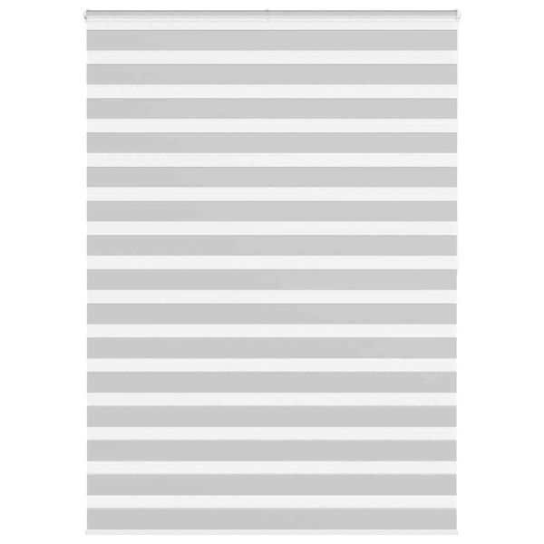 vidaXL Zebra roleta svetlosivá 160x200cm šírka látky 155,9cm polyester