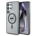Puzdro Karl Lagerfeld HC Magnetic IML Metal Choupette Head pre Samsung Galaxy S25 Ultra čierna