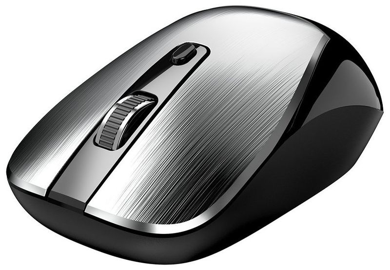GENIUS NX-7125 Silver/ 1200 dpi/ bezdrátová/ Copilot/ 4tlačítková/ stříbrná