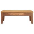 vidaXL Konferenčný stolík Hnedá 110 x 55 x 40 cm Masívne mango drevo