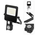 LED reflektor VISIO s pohybovým čidlom, 20 W, neutrálna biela, čierný