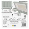LED reflektor GLARO s pohybovým čidlom, 50 W, biely, IP54, 5000 lm, neutrálna biela