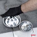 Sada magnetických misiek z nehrdzavejúcej ocele 110mm 150mm AMIO-04916