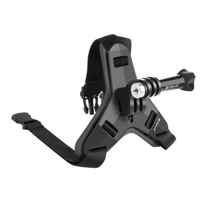 Teleso na bradu motocyklovej prilby + držiak J-Hook pre športové kamery (vrátane X5 / X4, Osmo Action 5 Pro)(GP-HBM-MT7)