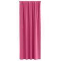 vidaXL Záclony na zatemnenie s krúžkami 2 ks Jasná ružová 260 x 140 cm