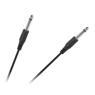 Kábel Jack 6,3mm mono konektor/Jack 6,3mm mono konektor CABLETECH KPO2750M-2 2m