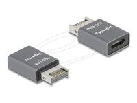 Adaptér USB 10 Gbps Type-E Key A samec do
