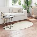 vidaXL Koberec HUARTE Krémová 80 x 150 cm Polyester