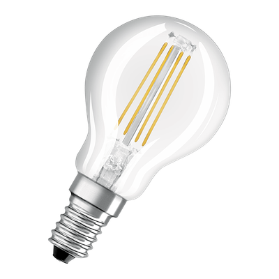 OSRAM LED žiarovka E14 4W 2700K Filament číra, teplá biela