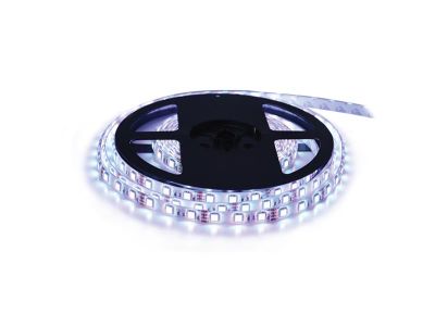 LED pásik 12V 3528 120LED/m IP65 max. 9.6W/m studená biela (cievka 5m) GETI
