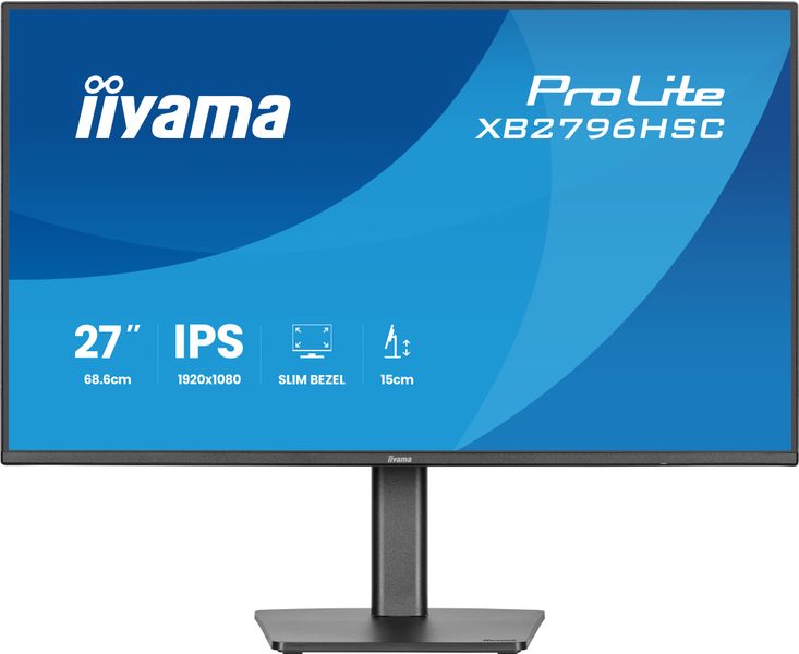 iiyama ProLite/XB2796HSC-B1/27''/IPS/FHD/144Hz/3ms/Čierna/3R