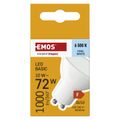 LED žiarovka Basic MR16 biela/ GU10 / 10 W (72 W) / 1000 lm / Studená biela