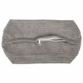 vidaXL Poťah na podložku 2 pcs HEERLEN Svetlosivá Ø 15 x 40 cm
