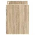 vidaXL Regál na časopisy Sonoma dub 35 x 35 x 45 cm Kompozitné drevo