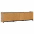 vidaXL TV skrinka 168 x 33 x 47 cm Dub artisan Kompozitné drevo