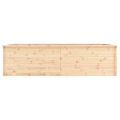 vidaXL Vyvýšený záhradný záhon 300x150x80,5 cm, borovicové drevo 19 mm