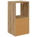 vidaXL Nočný stolík Remeselný dub 35 x 32 x 68,5 cm Kompozitné drevo