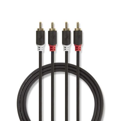 Kábel 2x Cinch konektor/2x Cinch konektor 3m NEDIS CABW24200AT30