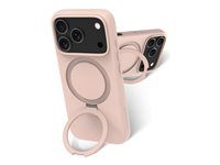 Zadný kryt pre mobilný telefón - kompatibilita s MagSafe - ICON - ružová pink sand - pre Apple iPhone 17 Pro