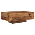 vidaXL Staré drevo 85 x 55 x 31 cm Kompozitné drevo