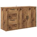 vidaXL Servírovacia skriňa Staré drevo 100 x 33 x 59,5 cm
