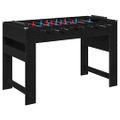 vidaXL Stolný futbal Čierny Dub 125 x 60,5 x 80 cm Kompozitné drevo