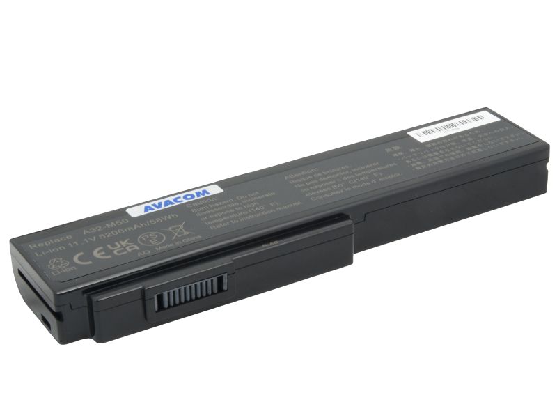 Batéria AVACOM pre Asus M50, G50, N61, Pro64 Series Li-Ion 11,1 V 5200mAh