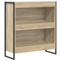 vidaXL Knižnica 80 x 30 x 86,5 cm Kompozitné drevo Sonoma