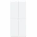 vidaXL Vysoká skrinka biela 80x35x180 cm kompozitné drevo