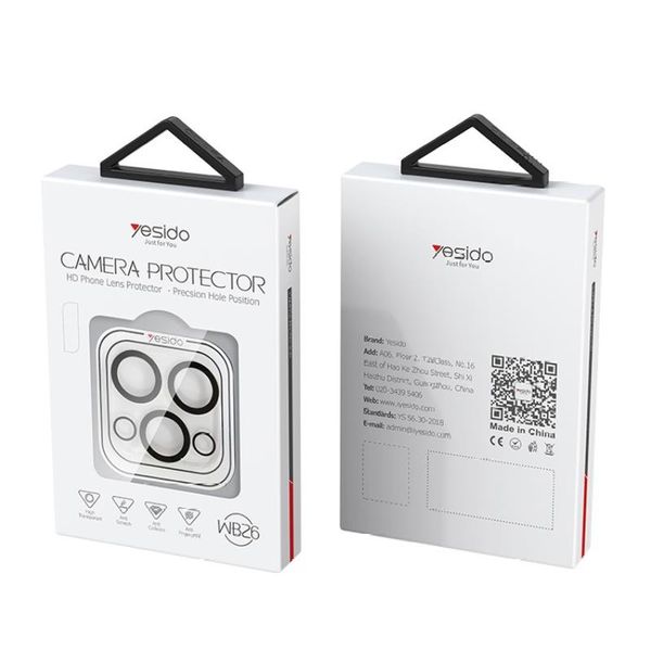 YESIDO LENS PROTECTOR WB26 pre IPHONE 15/15 PLUS