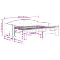 vidaXL Rozkladacia denná posteľ s matracmi bledosivá 80x200 cm zamat