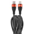 Kabel USB-C+Lightning 200cm FullLINK UC-19 AMiO-02931