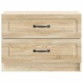 vidaXL Nočný stolík Dub sonoma 62 x 34,5 x 44,5 cm Kompozitné drevo