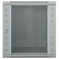 vidaXL Sieťový kabinet s úložiskom Sivá 60 x 60 x 65 cm Oceľ