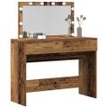 vidaXL Toaletný stolík Staré drevo 100 x 40 x 120 cm Kompozitné drevo