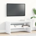 vidaXL TV skrinka biela 80x40x40 cm drevotrieska
