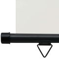 vidaXL Bočná markíza na balkón 160x250 cm, krémová