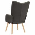 vidaXL kreslo Tmavo šedá 62 x 67 x 95,5 cm Sherpa látka