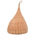 vidaXL Domček pre mačku s vankúšom 40x60 cm prírodná vŕba típí