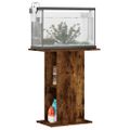 vidaXL Stojan na akvárium dymový dub 60,5x36x72,5 cm kompozitné drevo