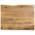 vidaXL Stolová doska 90x80x2,5 cm živý okraj masívne mango